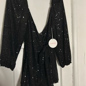 Sparkly Black Dress